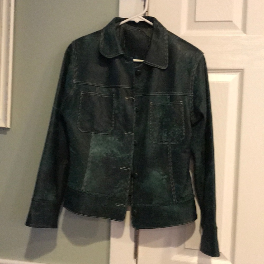 Leather jacket